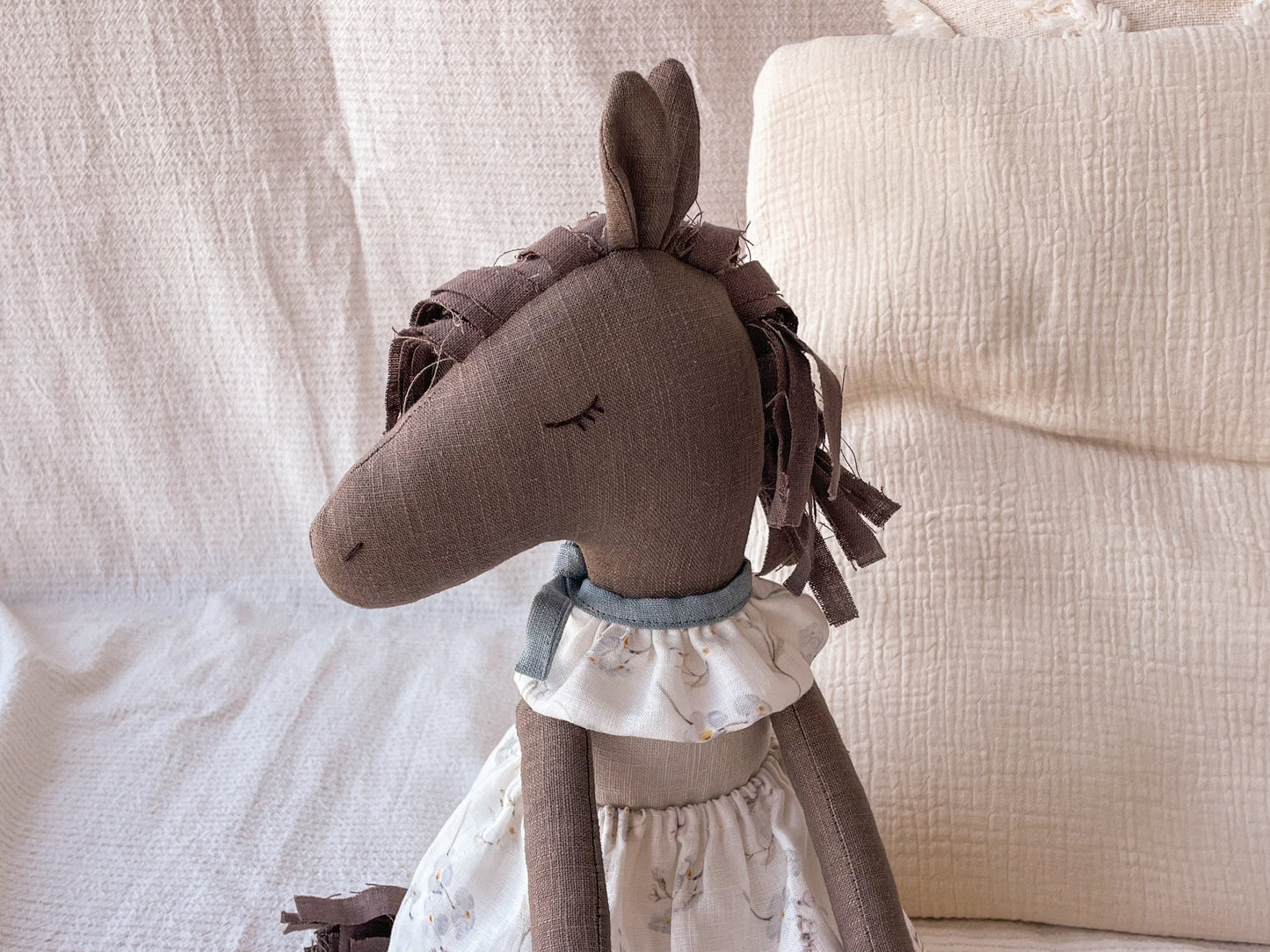 Misty Horse Doll- Cream