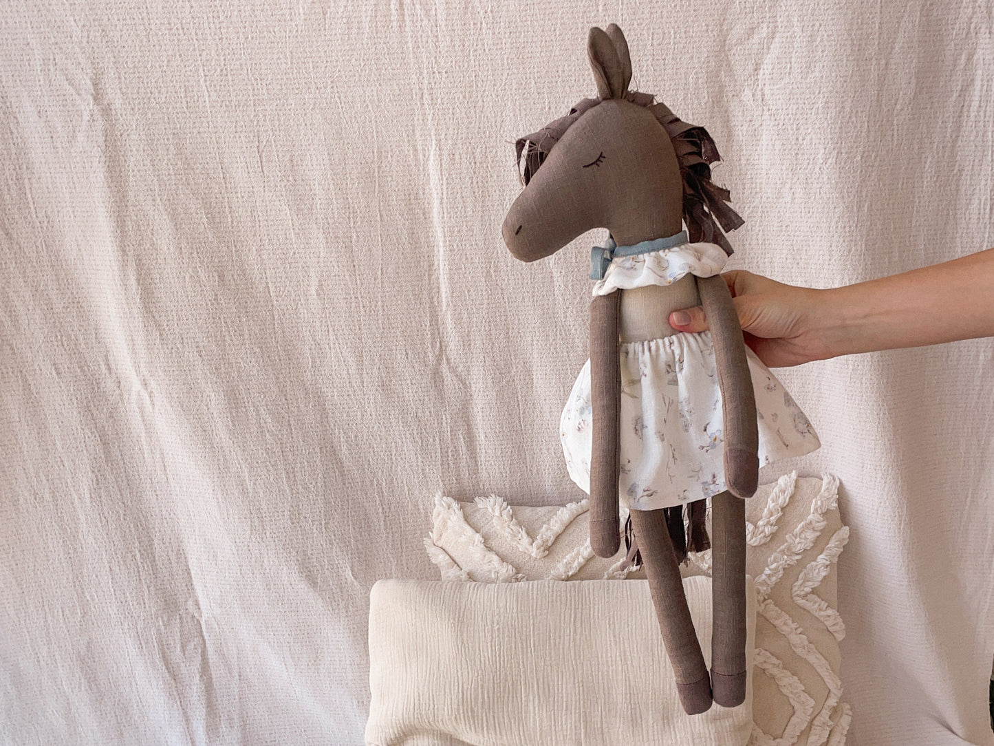 Misty Horse Doll- Cream