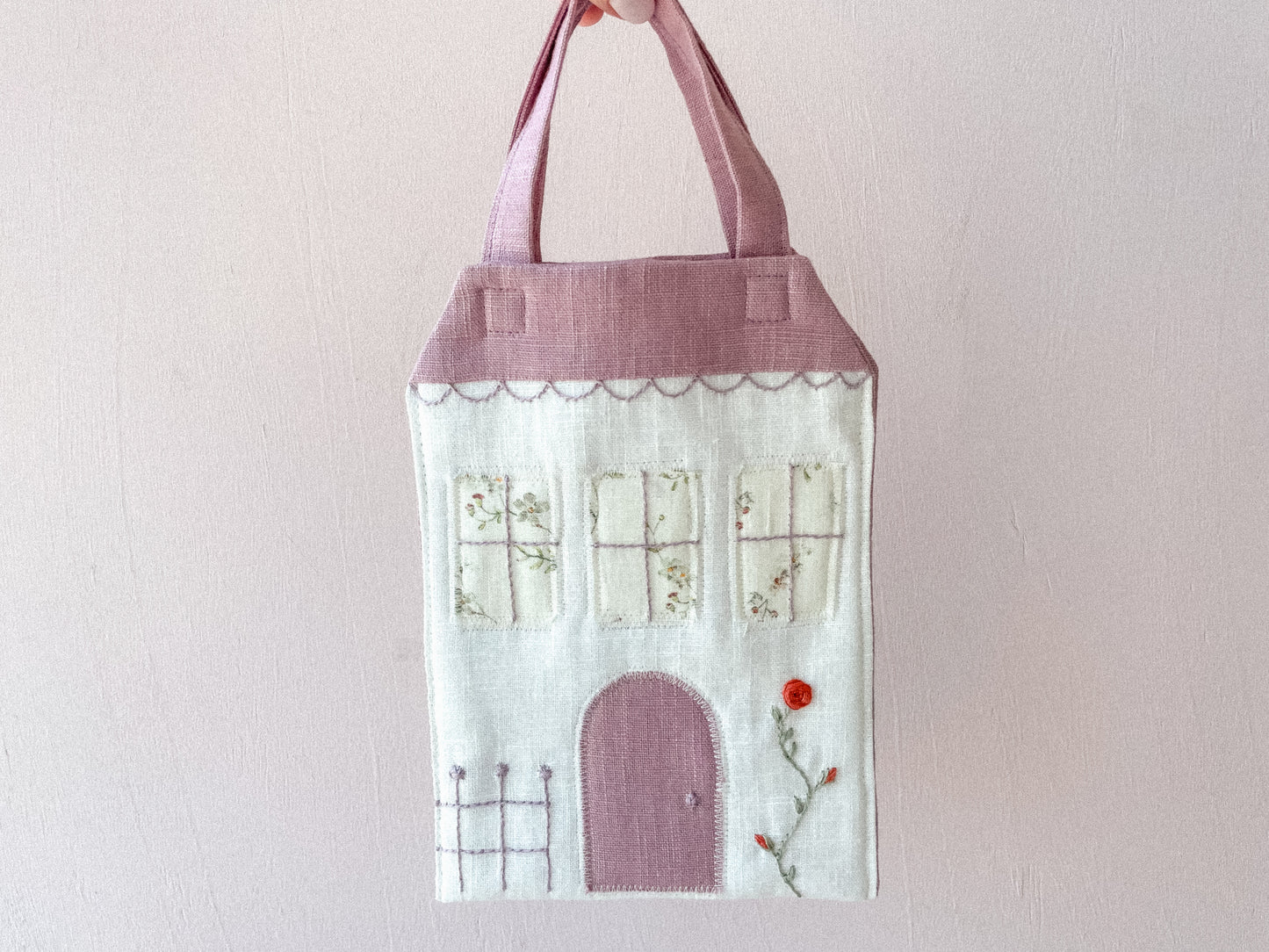 Lily bunny doll & house bag