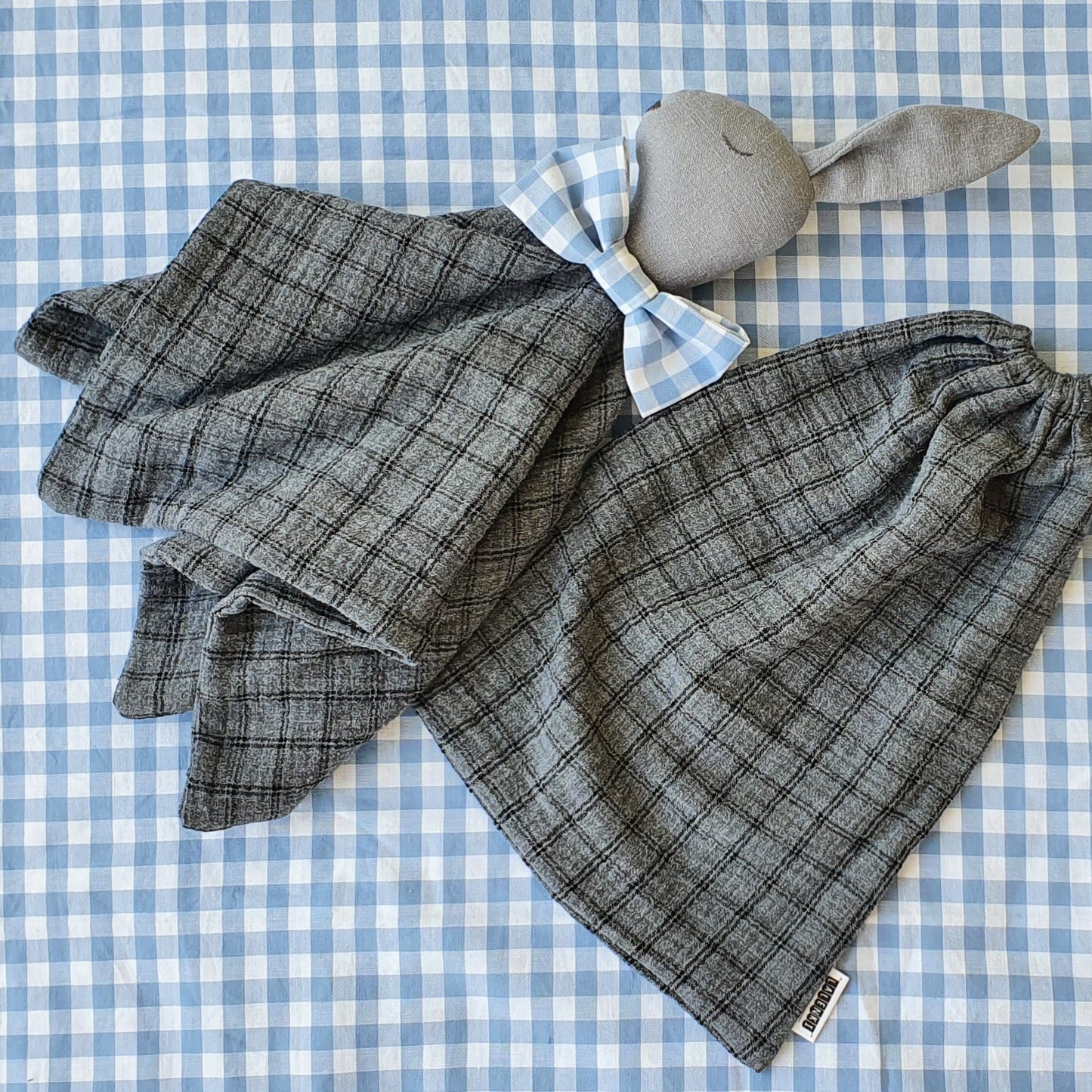 Bunny cotton comforter-gray