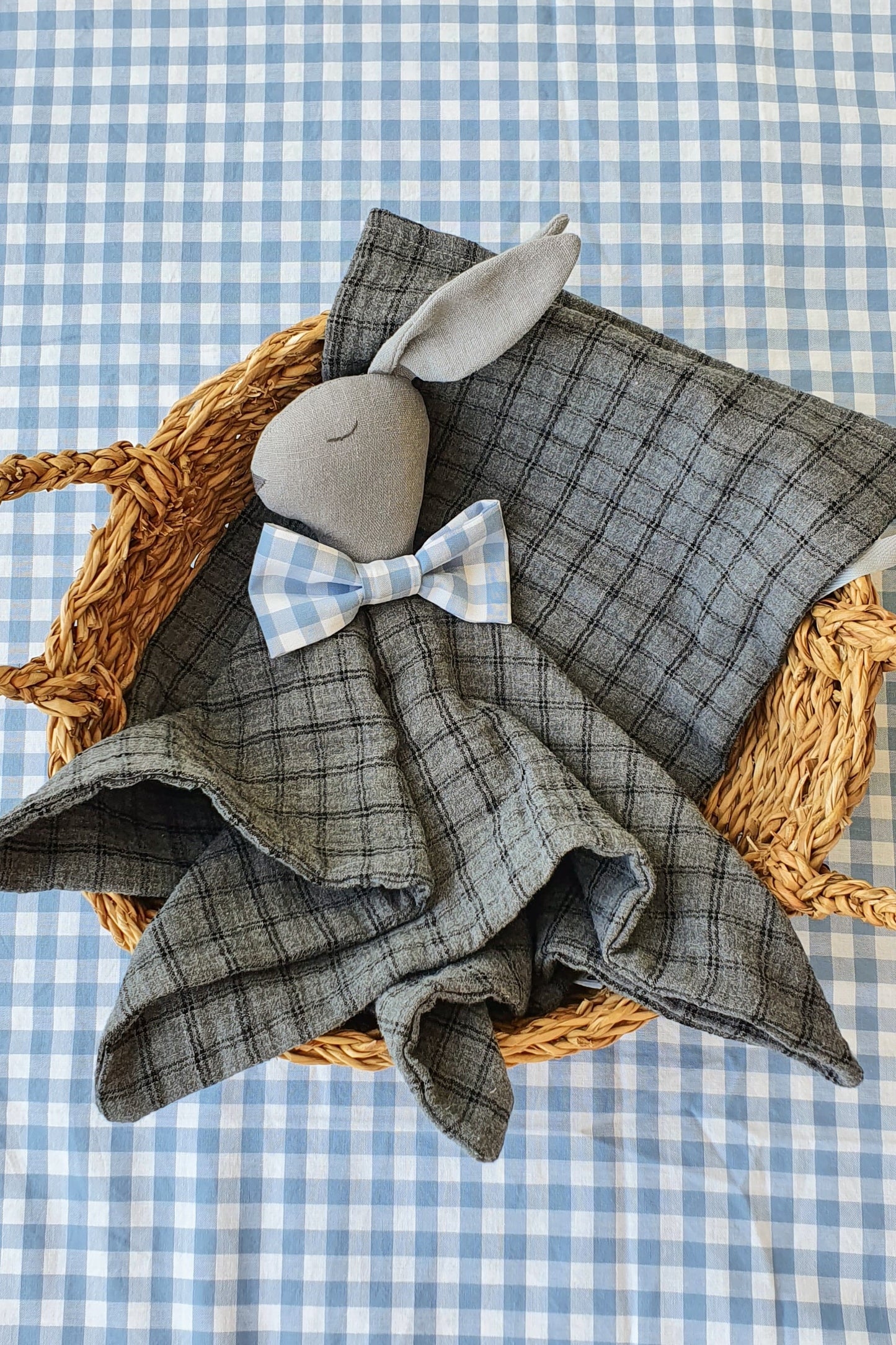Bunny cotton comforter-gray