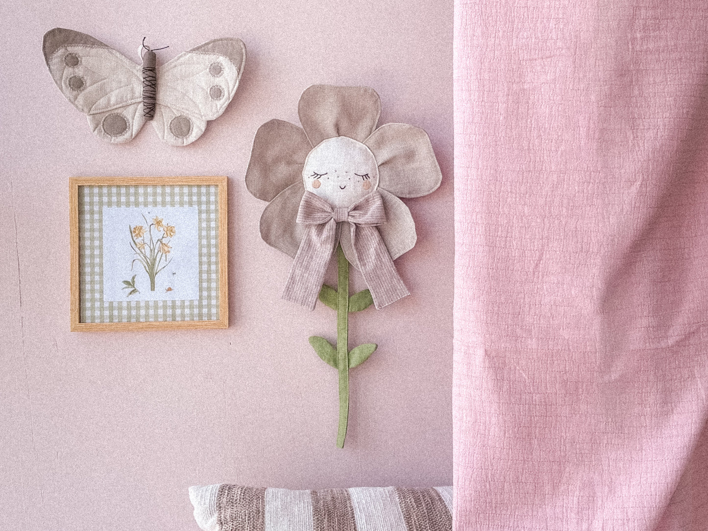 Mrs. Holly hanging flower