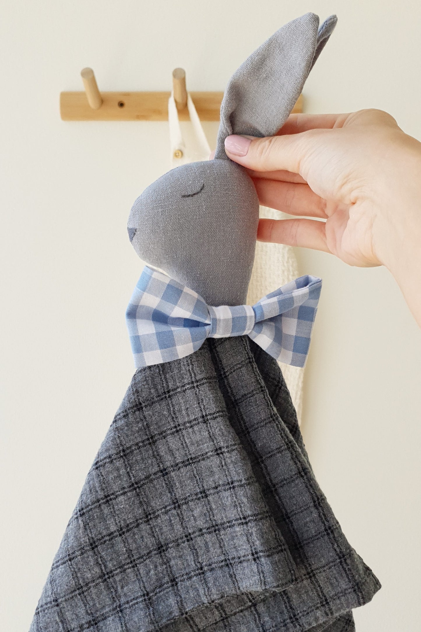 Bunny cotton comforter-gray