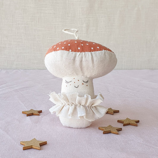 Mushroom ornament